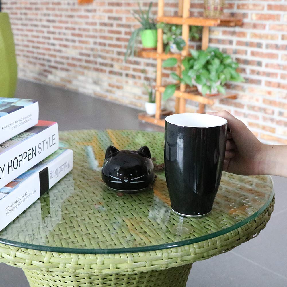Koolkatkoo Cute Cat Coffee Mug Set for Girls Women Ceramic Kitty Tea C